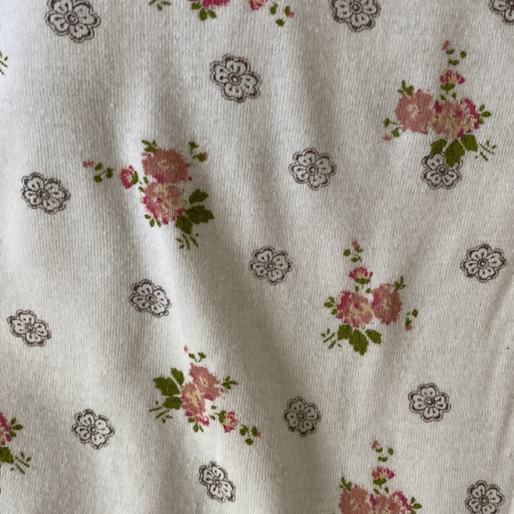 Vintage Anthropologie | Ric Rac Floral Tee | Small - Picture 7 of 7